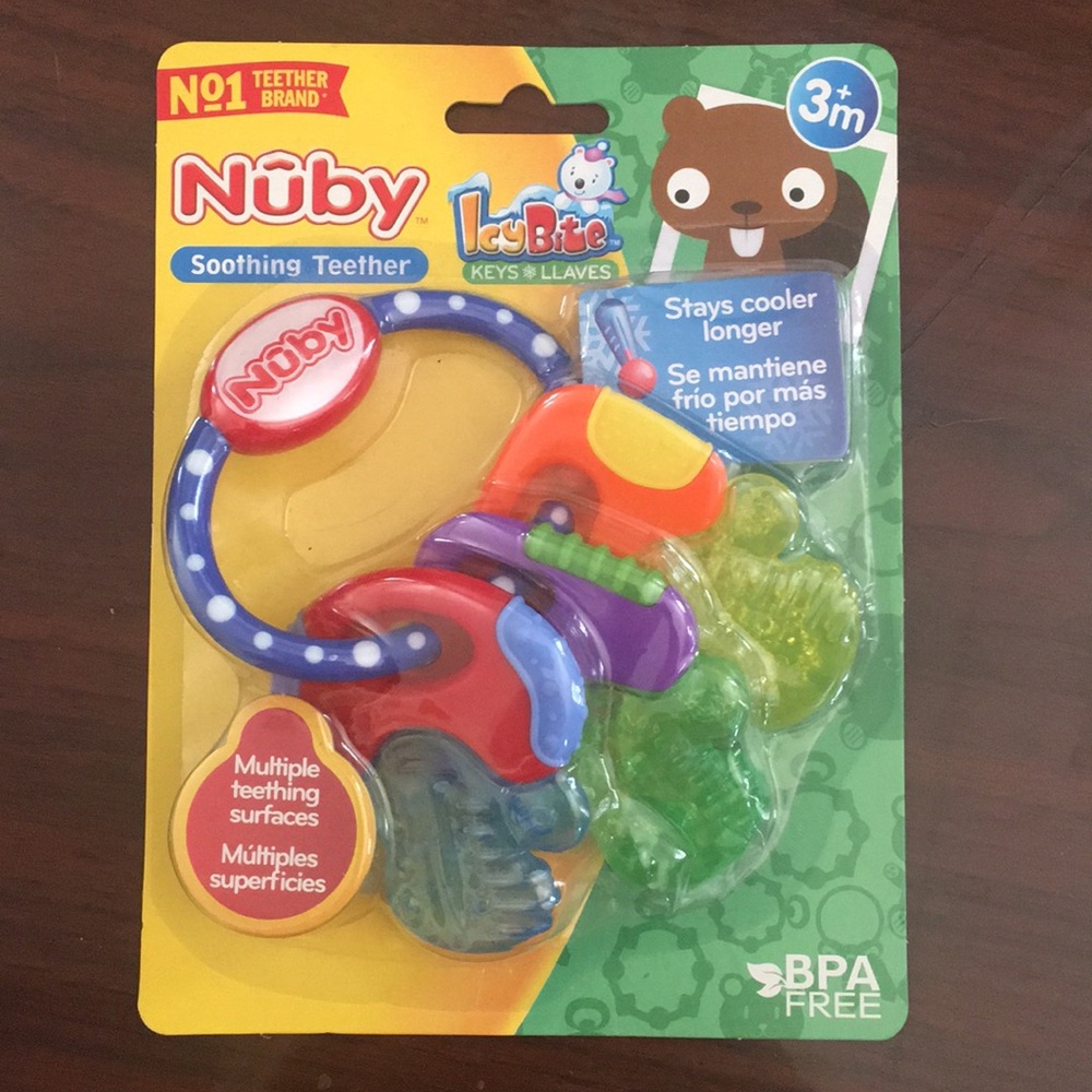 Nuby Icy Bite Teething Keys